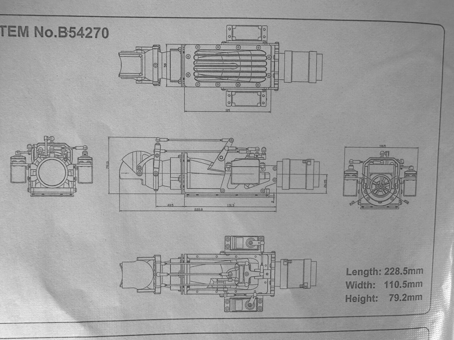 TFL Jet Thruster Dimensions And Thrust Output Page TFL North America