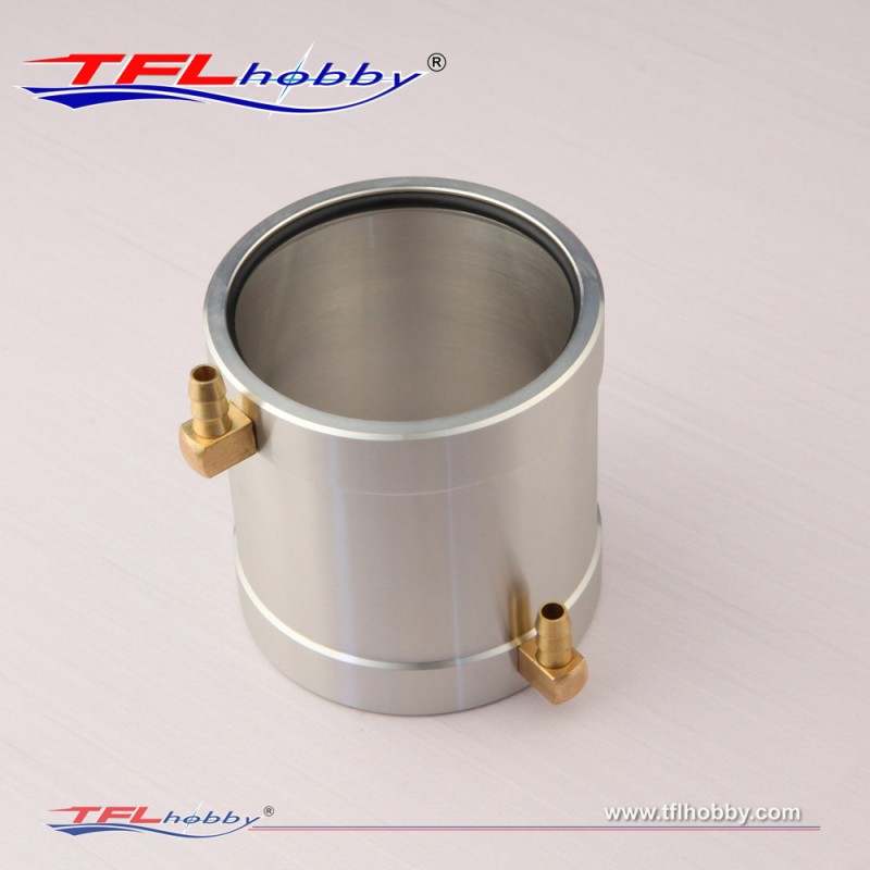 Aluminum Water Cooling Jacket for 56mm ID 56mm Brushless Motor for RC boat 