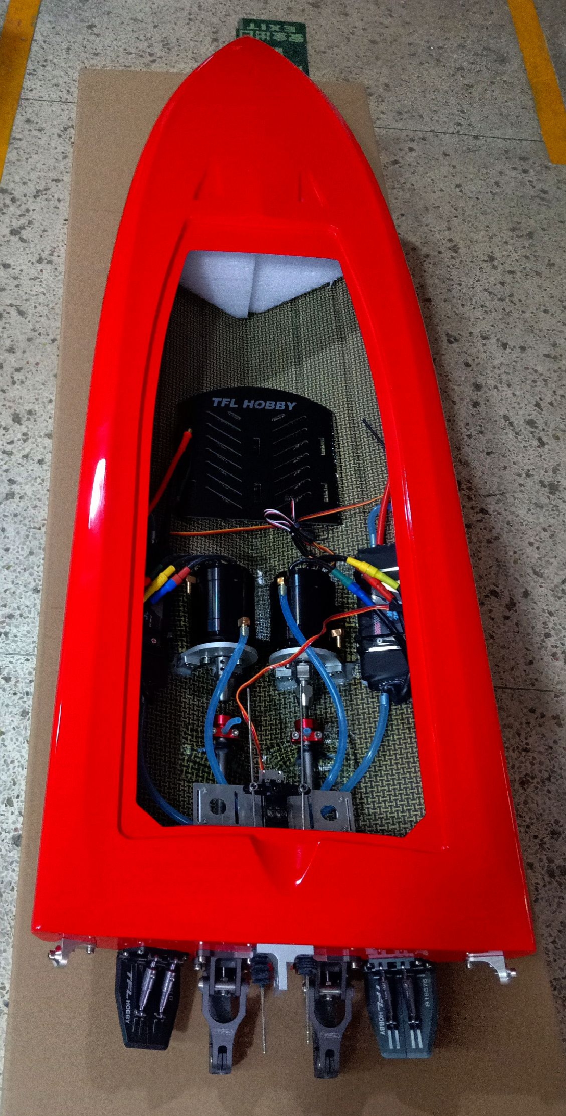 Tfl rc sales boat parts