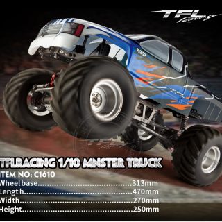 1/10 TFL RC Cars SCX10 T-10 Pro Rock Crawler Metal Carbon Fibre Chassi –  toucanhobby
