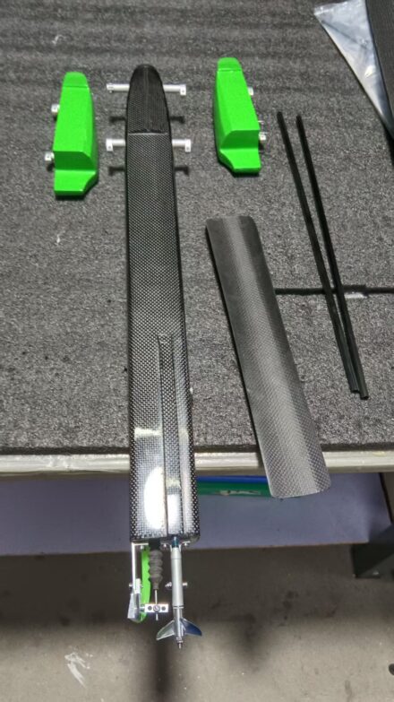 NEW! TFL F1- Outrigger / Carbon Fiber / Hull with hardware. - Image 5