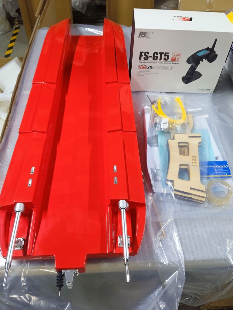 RTR Zonda SD4 Super Duty -Hot Red-100% all Carbon Fiber Catamaran w ...
