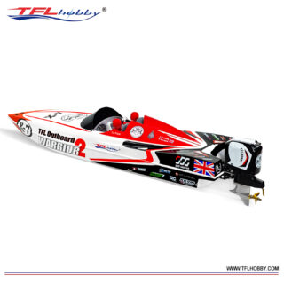 New! TFL Warrior 2 racing mono with outboard motor.