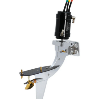 TFL 542B40-A Outboard motor lower unit w/ 3674/2075kv motor and water jacket.